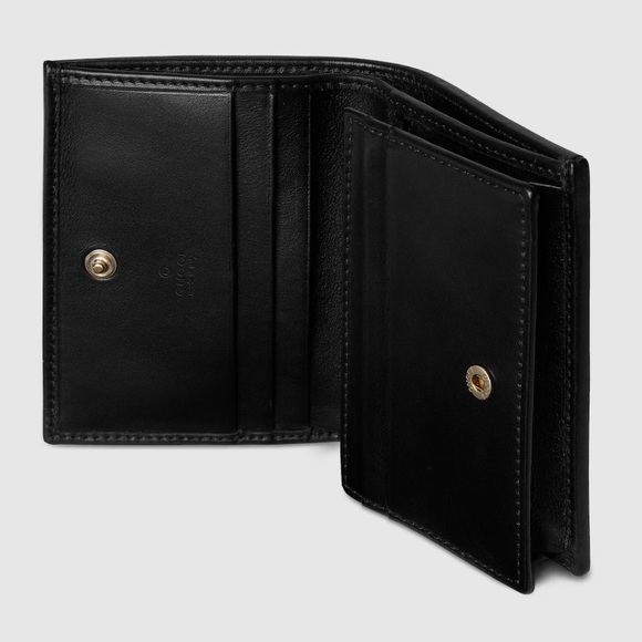 GUCCI Horsebit 1955 small wallet in Black